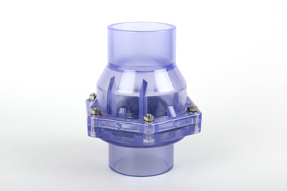 延寿透明翻板式止回阀